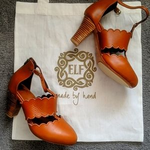 Bali Elf handmade leather heels